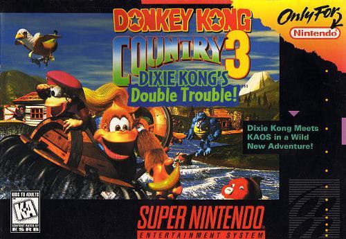 Dkc3 snes boxart