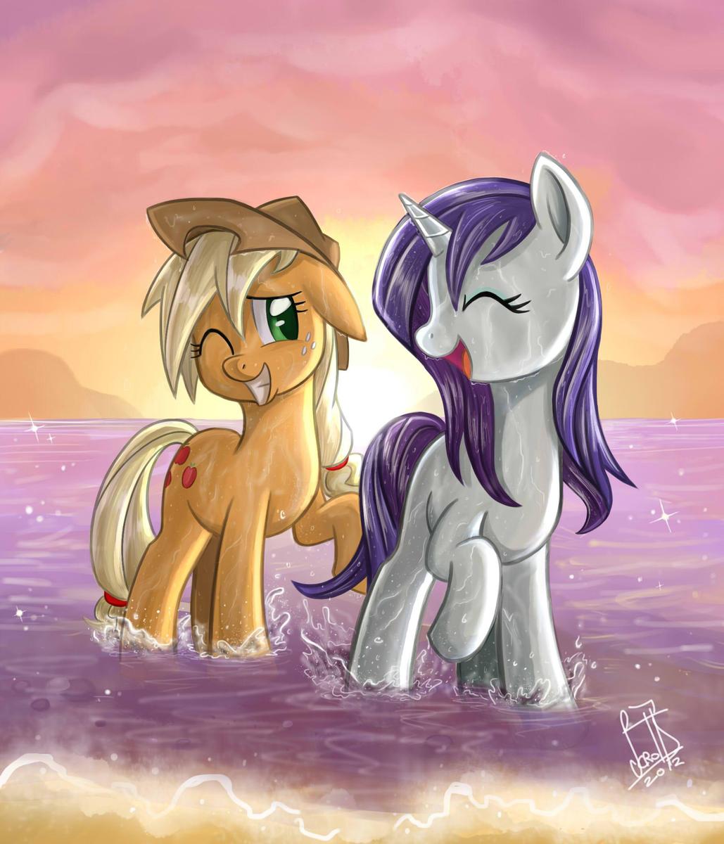 192003 - applejack artist3Acainescroll b
