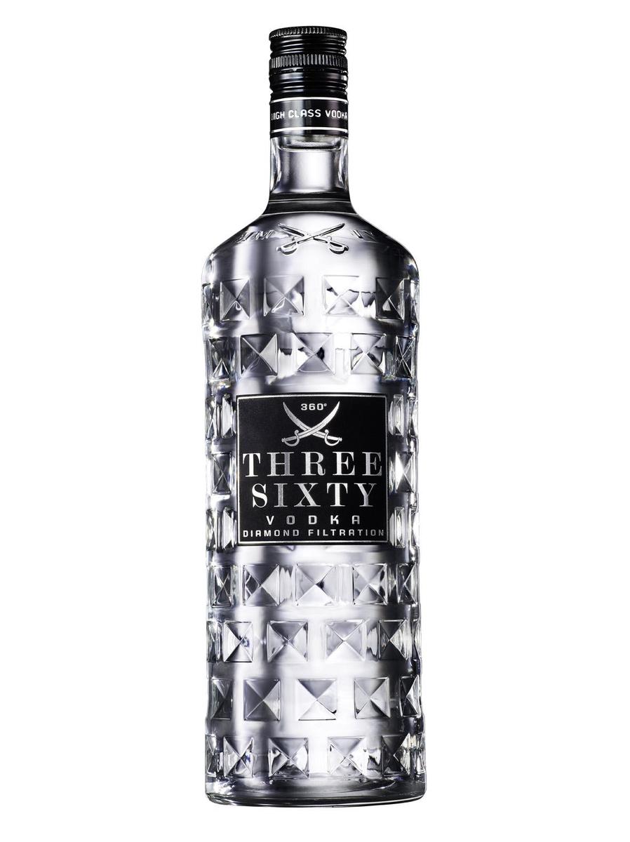 THREE SIXTY VODKA Flasche
