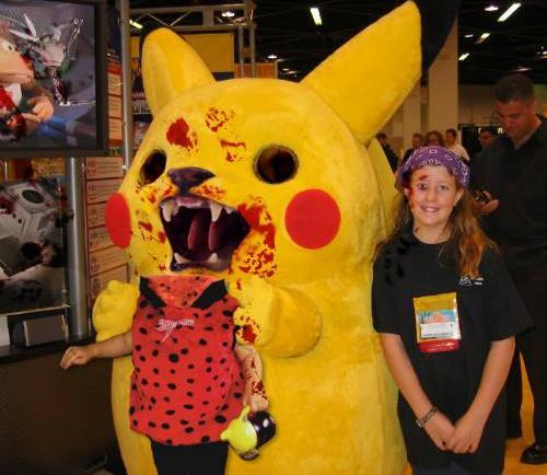 Pokemon devil satan pikachu preacher god