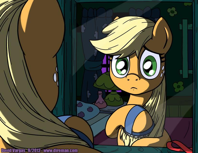 applejack s mirror by latecustomer-d5dq