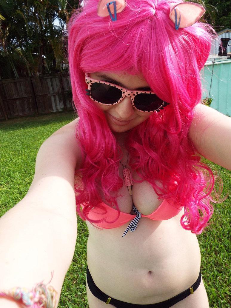  mlp  cosplay pinkie pie s new bikini by
