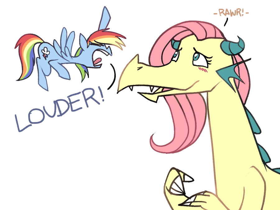 dragonshy by karzahnii-d57a0f8