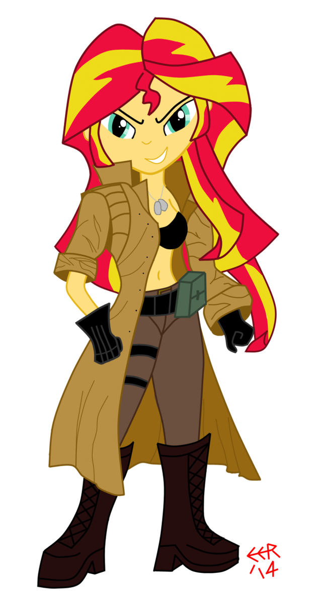 equestria gears sunset snake by e e r-d