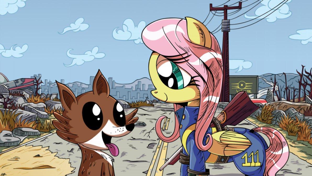 a mare and her dog by daniel sg-d9bsrsq