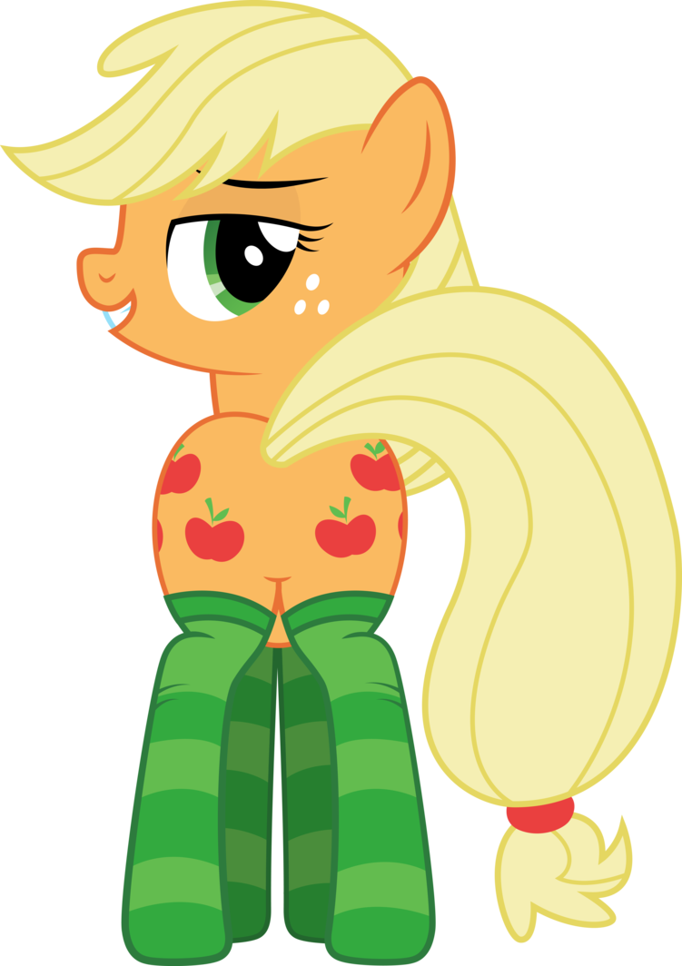 applejack dat plot socks by mrcabezo