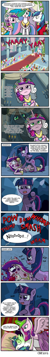 canterlot wedding bad end by crimsonbuge