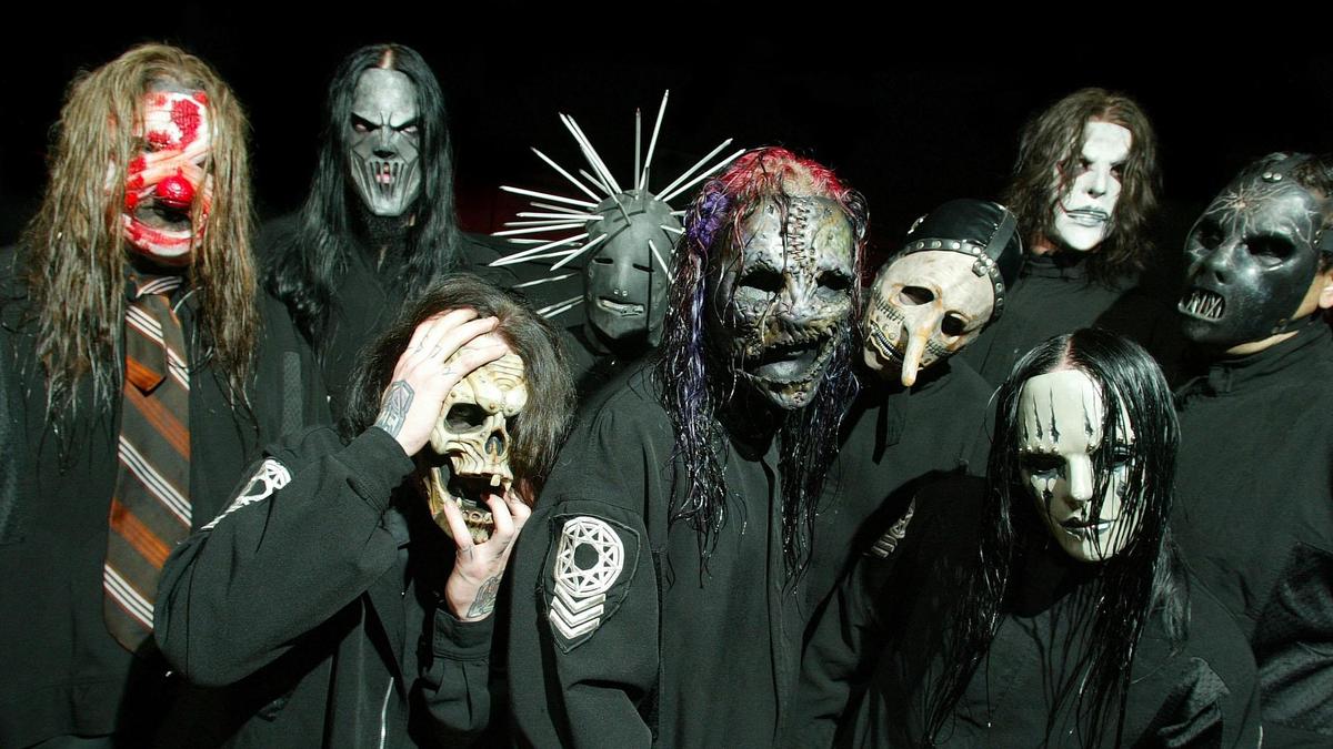 slipknot light masks image night 6878 19