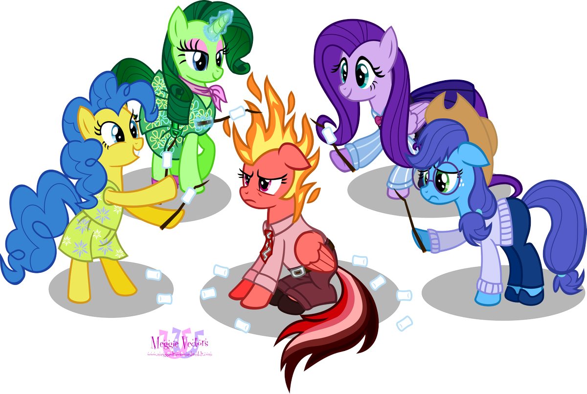 marshmallow campfire time   by meganlove