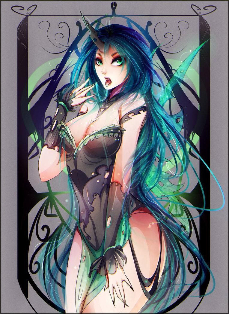 queen chrysalis by koveliana-d79o3be