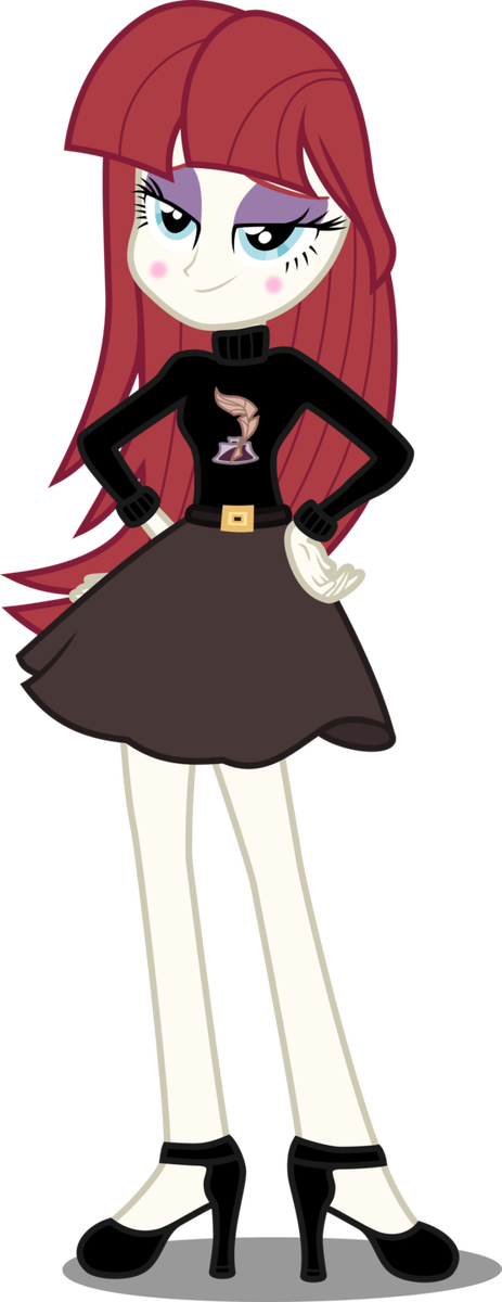 lauren faust   in equestria girls style 