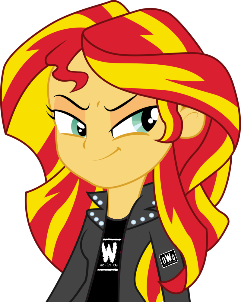 nwo sunset shimmer by digiteku-d80tpir