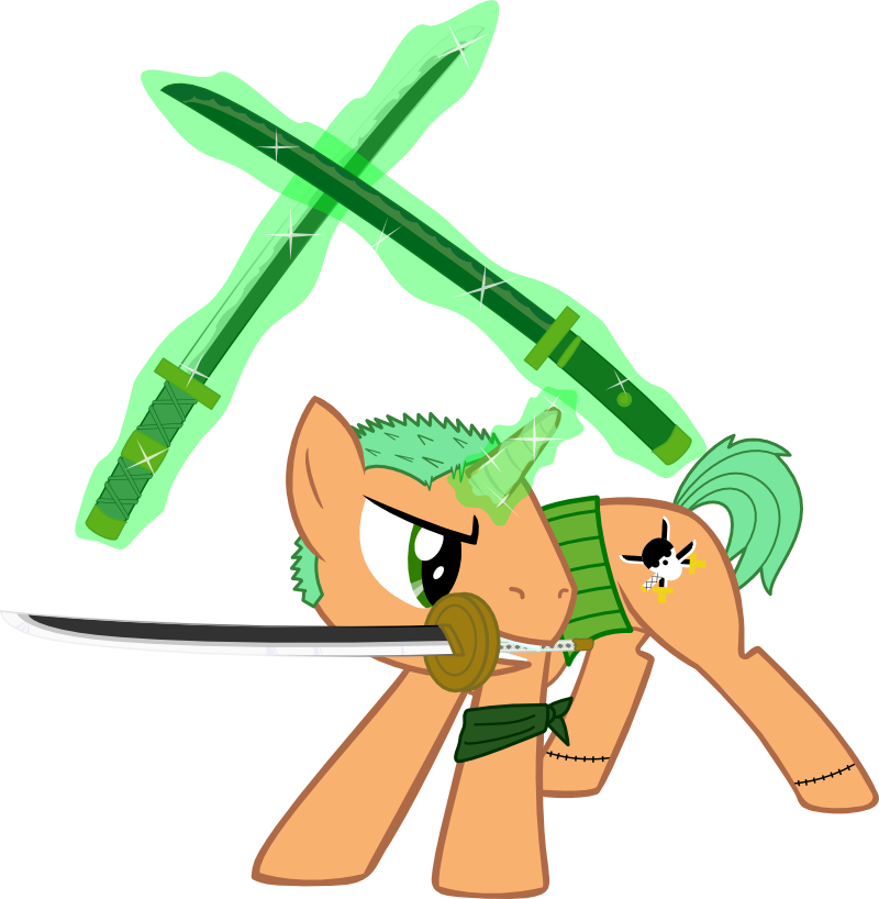 my little one piece   zoro by snowflamep