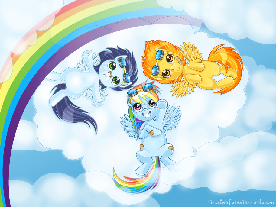 oh my gosh a rainbow by tinuleaf-d4fzd