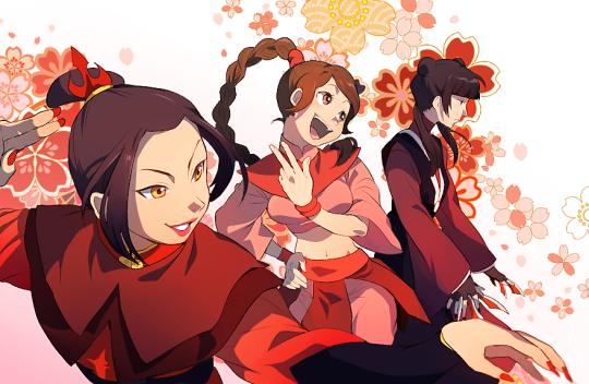 Azula-Mai-And-Tylee-avatar-the-last-airb