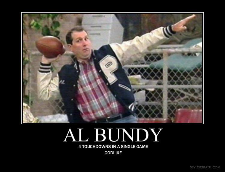 al bundy 4 touchdowns by iappeartobespy