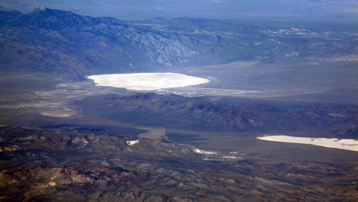 Groom Lake and Papoose Lake