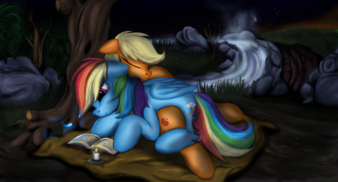 the beauty of an evening    together by 