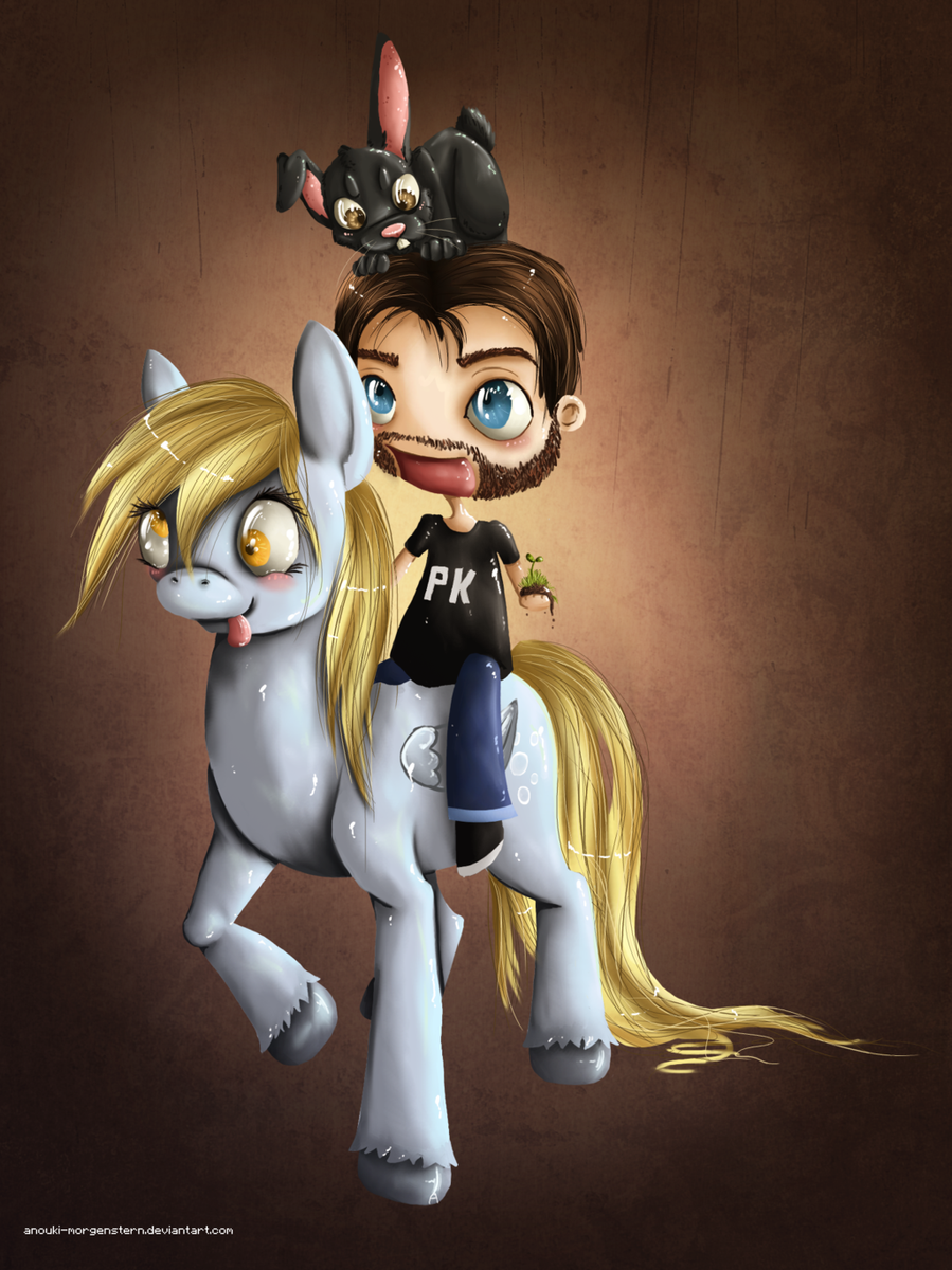 derpy  gronkh  herr hoppelmann by anouki