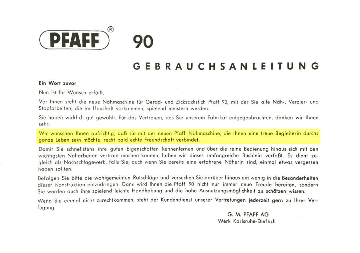 5ae5aa833d828115 Pfaff 90 Gebrauchsanleitung