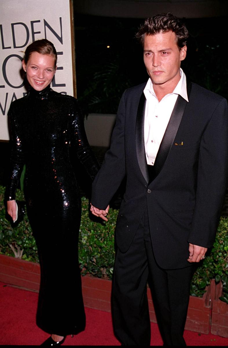 Kate Moss Golden Globe Johnny Depp - Cop