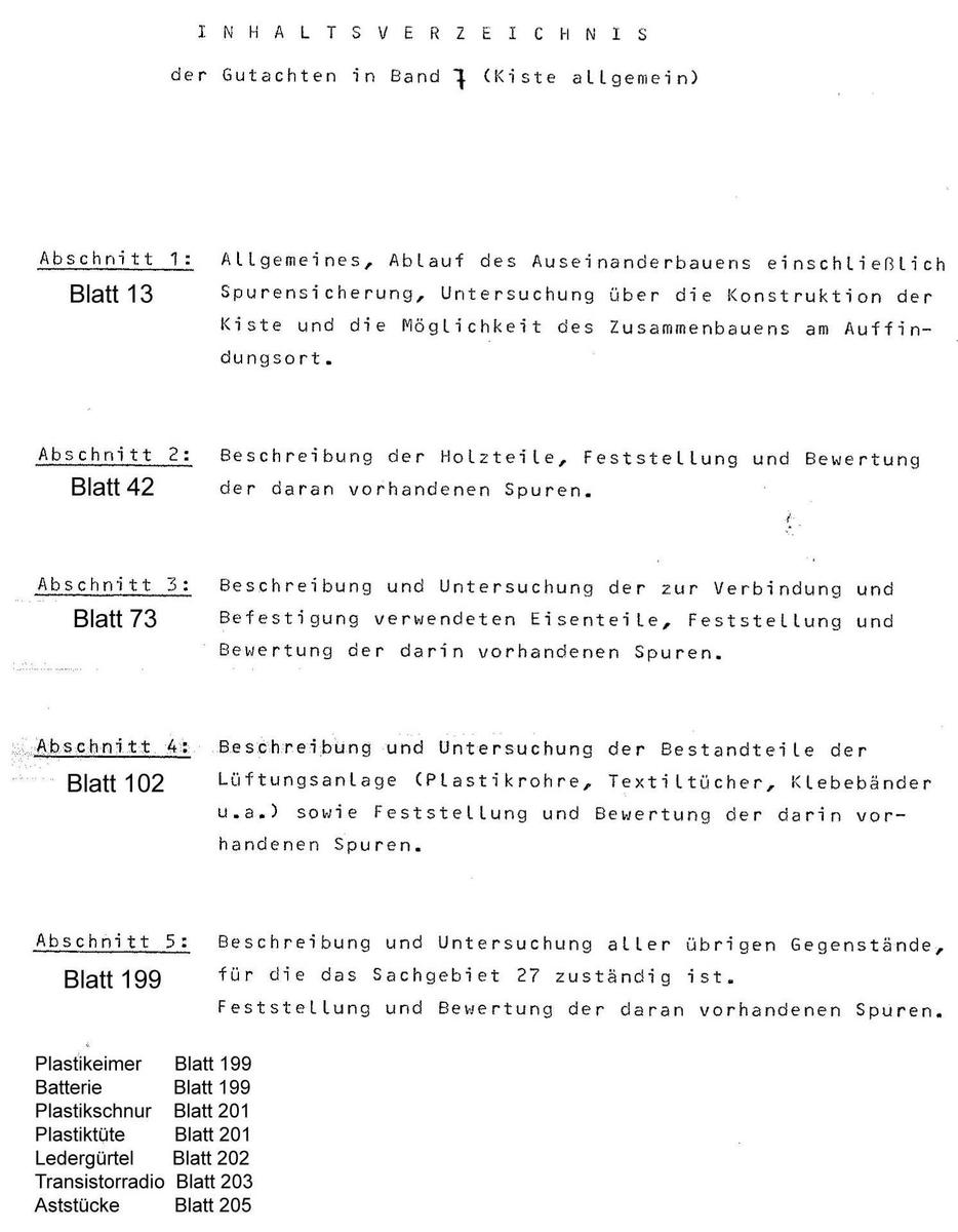 Kistengutachten-Inhalt