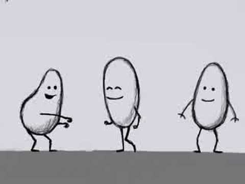Youtube: "Dancing Potatoes" 2D Animation Test  - Stephanie Desforges
