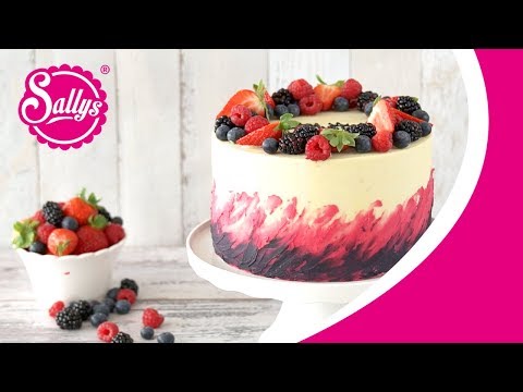 Youtube: Muttertagstorte / Himbeercreme und bunte Früchte / Sallys Welt