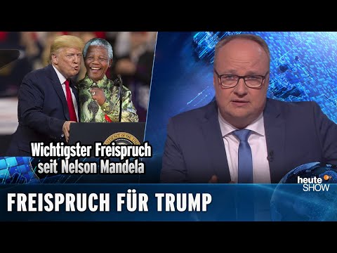 Youtube: Impeachment: Donald Trump entkommt der Amtsenthebung | heute-show vom 07.02.2020