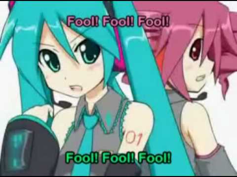 Youtube: Hatsune Miku triple baka Eng sub 【初音ミク】驫麤～とりぷるばか～