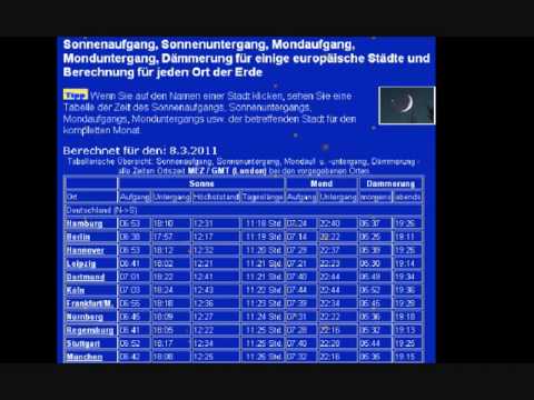 Youtube: Die Mondbahn ist geneigt   8 März 2011.mp4