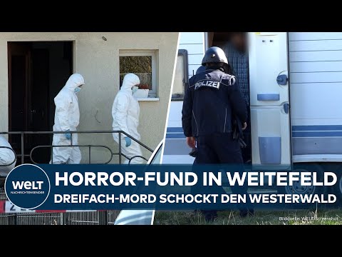 Youtube: RHEINLAND-PFALZ: Schock im Westerwald! Dreifach-Mord erschüttert Weitefeld! Täter auf der Flucht