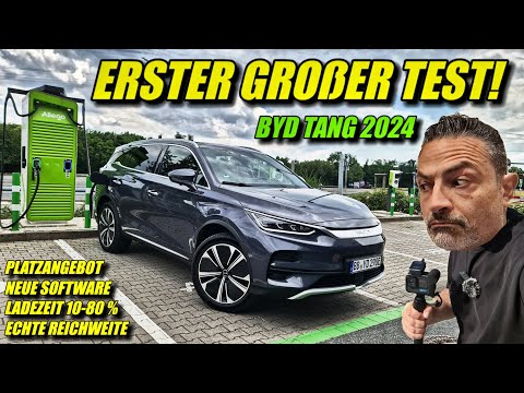 Youtube: BYD Tang 7 Sitzer & Neue Software im Test! Reale Reichweite - Ladezeit 10-80 % - Effizienz uvm.
