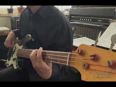 Youtube: Tower of Power Squib Cakes （bass cover）fender precision bass + Thomastik strings