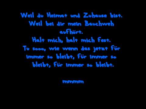 Youtube: Philipp Poisel- Halt mich Lyrics