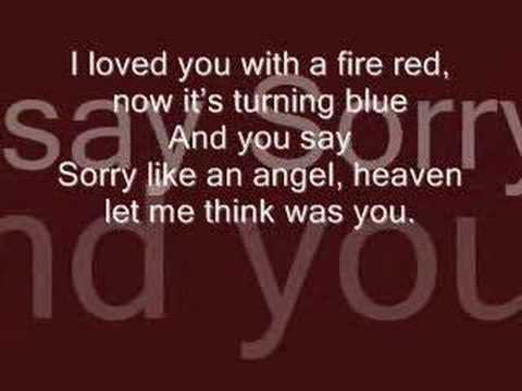 Youtube: Apologize Lyrics