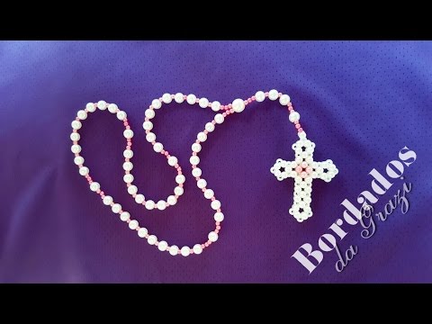 Youtube: Como fazer um terço com um lindo crucifíxo