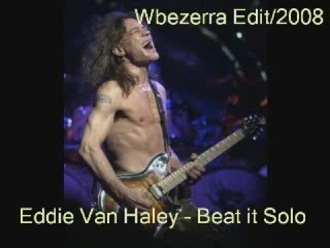 Youtube: Beat It - Solo / Eddie Van Halen - Isolated Solo / Solo Isolado (Only the guitar track)