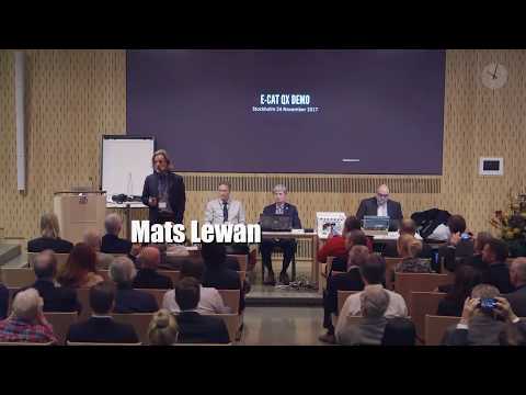 Youtube: LENR ColdFusion Demo - E-Cat QX - Stockholm Nov. 24th