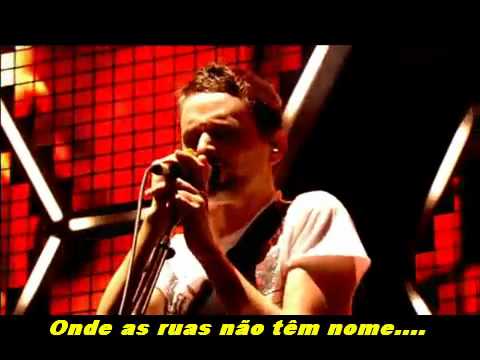 Youtube: Muse feat. U2 (Edge) Glastonbury  Where The Streets Have - legendado BR