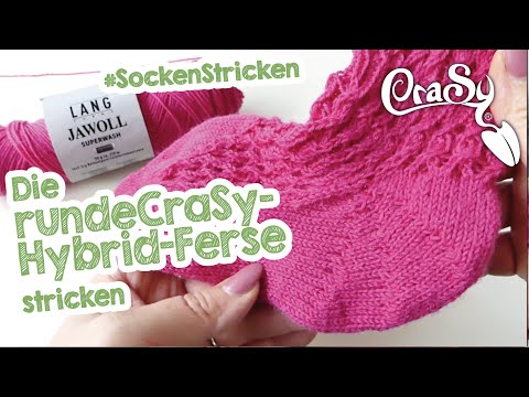 Youtube: Die runde CraSy Hybridferse mit addiCraSyTrio stricken - Top Down