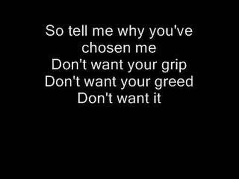 Youtube: Metallica - Until it sleeps (lyrics)