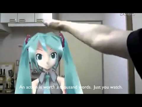 Youtube: Hatsune Miku as a girlfriend is every Otaku's dream