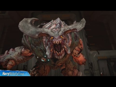 Youtube: DOOM (2016) - Cyberdemon Boss Fight Walkthrough
