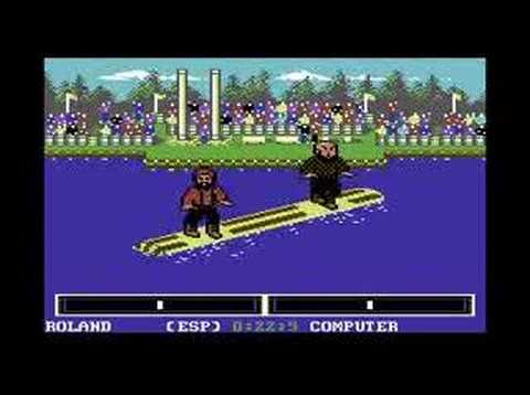 Youtube: C64 World Games Log Rolling - 742 -