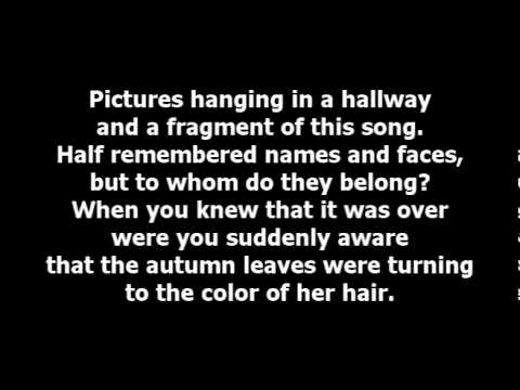 Youtube: STING - Windmills of Your Mind