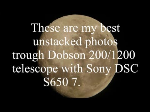 Youtube: My best photos of Moon, Jupiter, Saturn, Venus and Sun