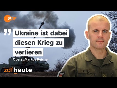Youtube: Oberst Reisner über den russischen Vormarsch in der Ukraine | ZDFheute live
