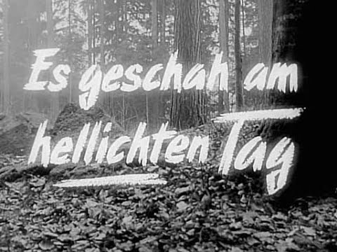 Youtube: Bruno Canfora "Es geschah am hellichten Tag" (1958) Soundtrack-Suite