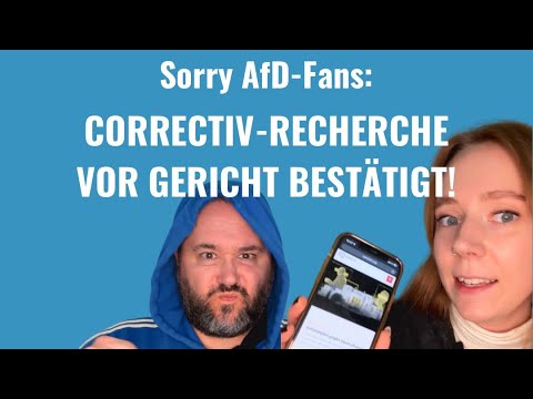 Youtube: Correctiv-Recherche vor Gericht bestätigt!